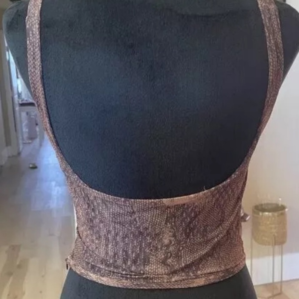 Versace Python Print Tank - Small - image 4